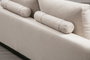 Atelier Del Sofa Sofá 2 Plazas Beige 201x102x84 cm Tapizado Poliéster